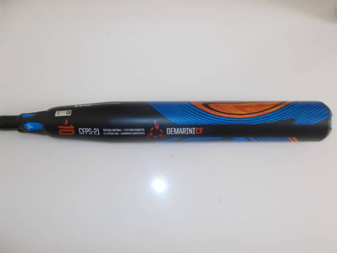 Like New Kid Pitch (9YO-13YO) 2021 DeMarini Composite CF Bat (-10) 21 oz 31"