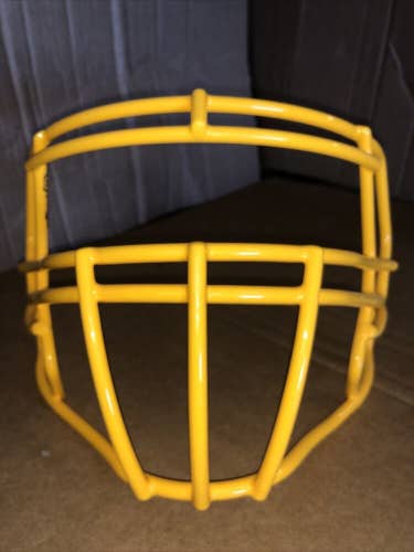 NEW RIDDELL SPEED S2BDC FACE MASK - GREEN BAY GOLD