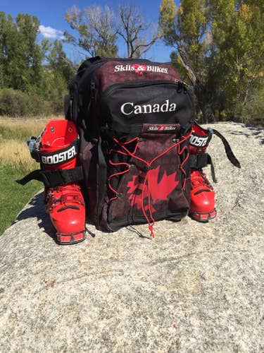 Small Used Boot Bag for Junior Skier