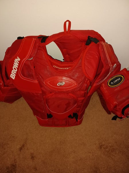 Senior Used Small Goalie Chest Protector Pro Stock