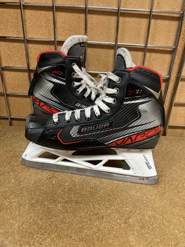 Bauer X2.7 Used Senior Size 8.5 Goalie Skates