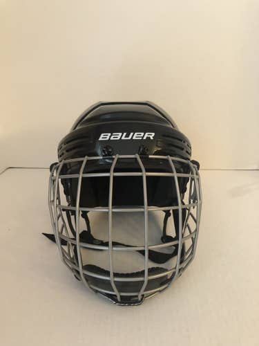 Black Used Medium Bauer 2100 Helmet