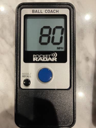Used [mint condition] Pocket Radar - BALL COACH RADAR™ (MODEL PR1000-BC)