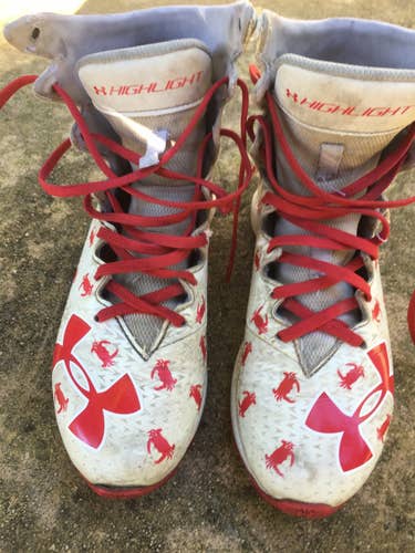 Under Armour Cleats Highlight  Crabs Limited Edition