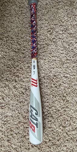 Used Kid Pitch (9YO-13YO) USSSA Certified Marucci Alloy CAT 8 Bat (-10) 17 oz 27"