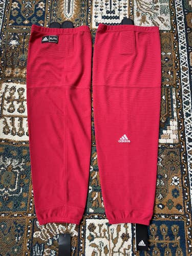 Red Senior XL Adidas Socks