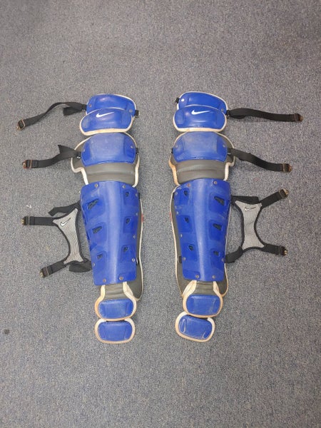 Nike Vapor Leg Guards 20" Catchers Adult Unisex Royal Blue