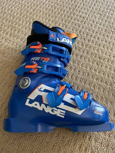 Lange RS 70 Jr. Racing Ski Boots - Size 22.5