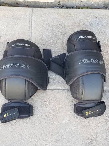 Used Bauer Goalie Knee Pads
