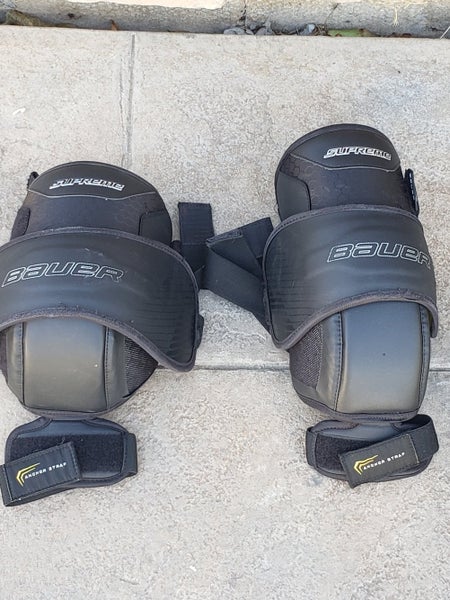 Used Bauer Goalie Knee Pads
