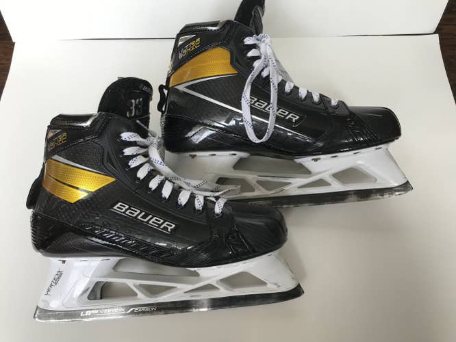 Custom Bauer Ultrasonic Goalie Skates - Size ~10 EE
