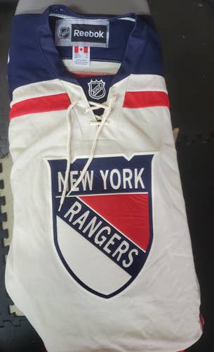 Brad Richards New York Rangers XL Reebok Jersey Winter Classic