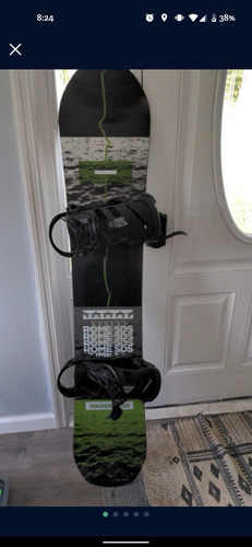 Used Men's Rome SDS Snowboard All Mountain With Bindings