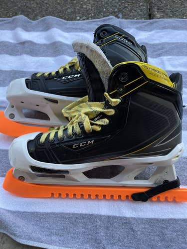 Used CCM Size 11.5 Tacks 6092 Goalie Skates