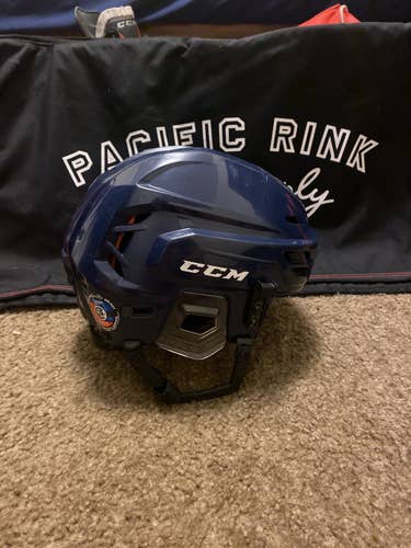 Blue Used Medium CCM  Tacks 710 Helmet