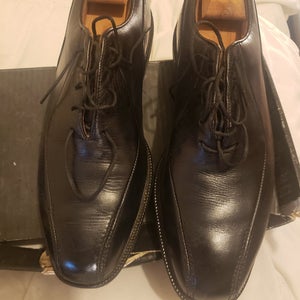 Black Used Men's Size 11 M (Women's 12) Footjoy  ICON Golf Shoes