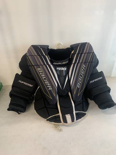 Used Bauer Supreme S190 Md Ice Hockey Goalie Body Armour