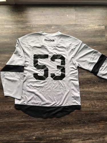 Reebok Hockey Jersey Grey Medium
