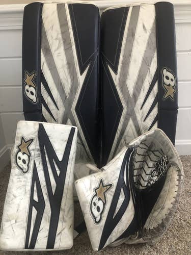 Intermediate 30+1 Brian's Regular Sub-Zero 7.0/GNetik 8.0 Goalie Full Set
