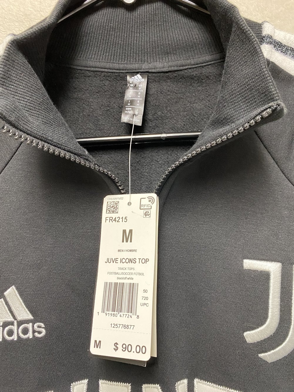 Juventus Royal Blue Half Zip Mens Training Soccer Tracksuit 2020-2021