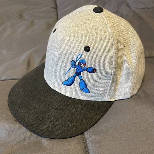 Used Megamen Lacrosse Snap back Hat