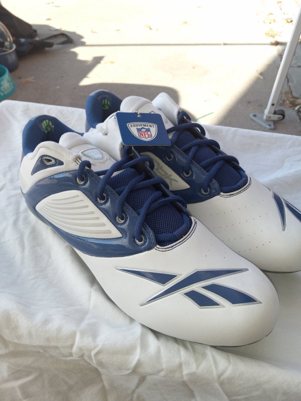 reebok football studs