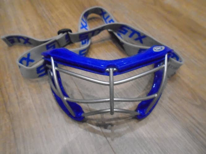 Used STX Field Hockey Goggles Royal Blue