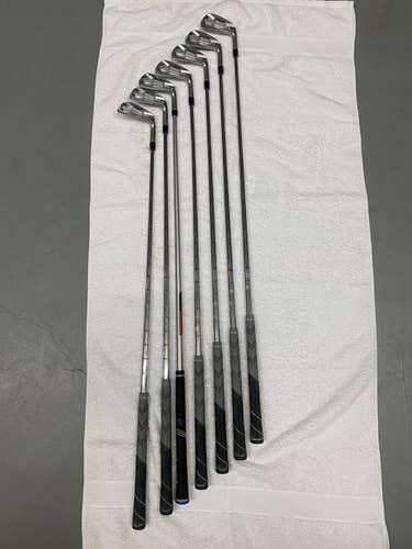 Men's Right Handed Stiff Flex Steel Shaft Iron Set