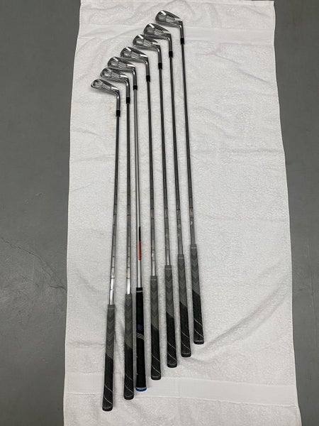 Men's Right Handed Stiff Flex Steel Shaft Iron Set