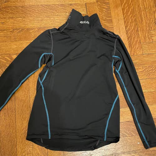 Junior Bauer Long Sleeve Neck Protect Shirt (with Kevlar Neck Guard