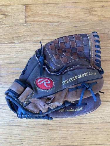 Used Kid Pitch (9YO-13YO) Rawlings Right Hand Throw Player Preferred Baseball Glove 12"