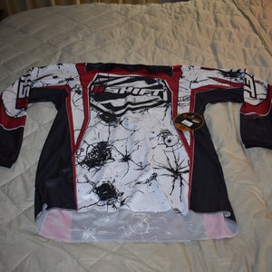 NEW - Shift Assault Motocross Jersey, White/Black/Red, XXL - With Tags!
