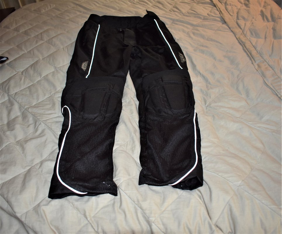NEW - Fly Motocross Protective Padded Riding Pants, Black, Size 34