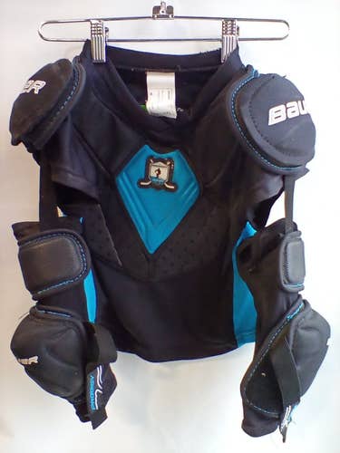 Used Bauer Prodigy Md Ice Hockey Shoulder Pads