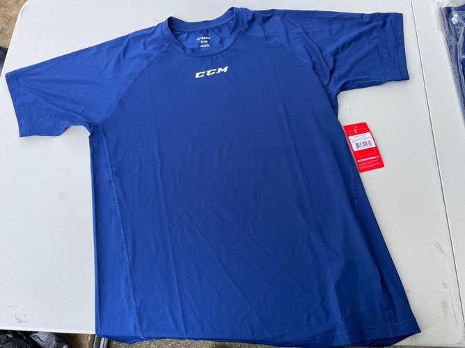CCM blue Loose Fit Performance shirt