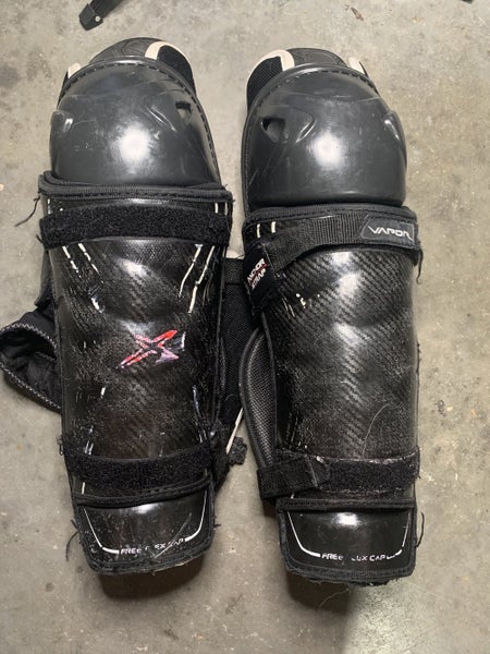 Used Bauer Vapor 1X Shin Pads