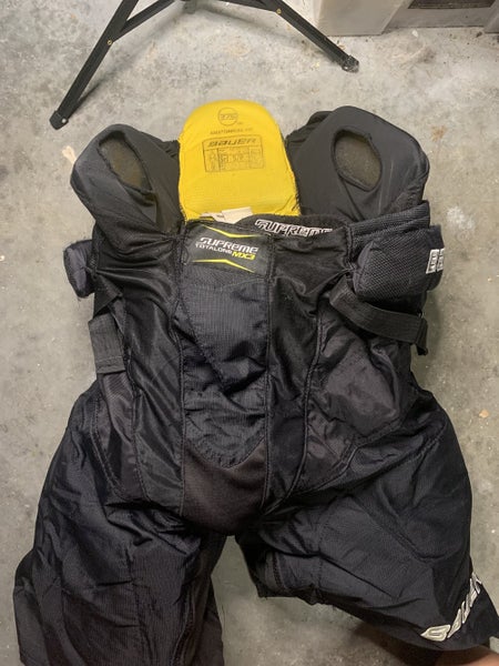 Black Senior Small Bauer Supreme TotalOne MX3 Hockey Pants
