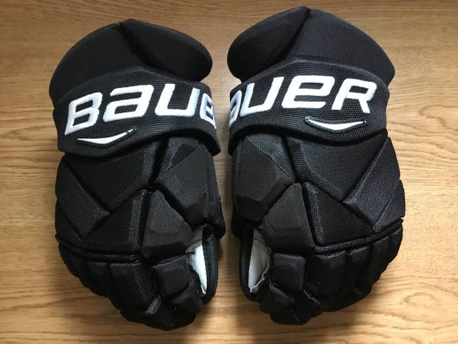 New Bauer Vapor 1X Pro Hockey Gloves W/ Single Layer Digital Palms-14”-Anaheim Ducks-Konowalchuk