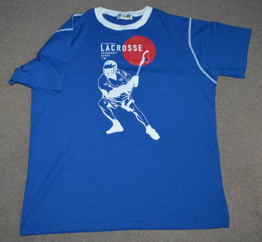 International Lacrosse Friendship Games 2004 MVP Shirt USA Japan XL