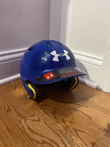 Blue New 6 3/4 Under Armour UABH2 Batting Helmet