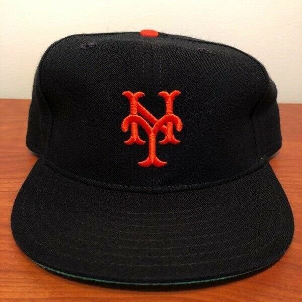 7 1/2 New York NY Mets Black Pearl Metallic Red 59fifty