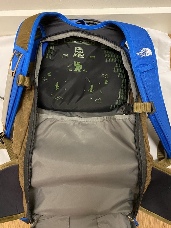 northface ski backpack