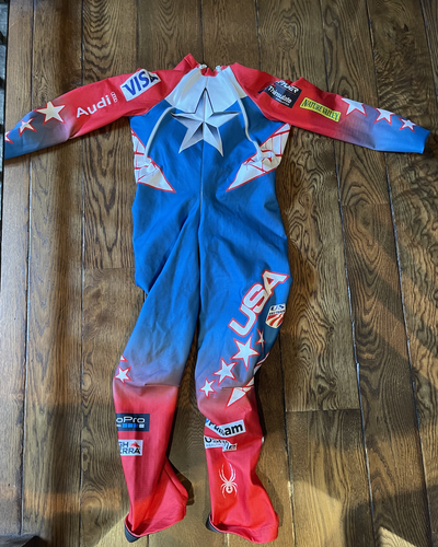 Men's Used Large Spyder Ski Suit FIS Legal