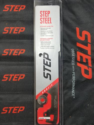 New Step Steel STGOALRBZ EXTREME size 9 (will fit size 8 and 9 CCM 2 bolt goalie cowlings)