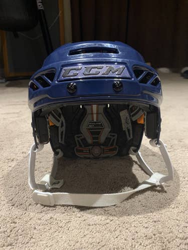 Navy Blue Used Small CCM  Fitlite 3DS Helmet