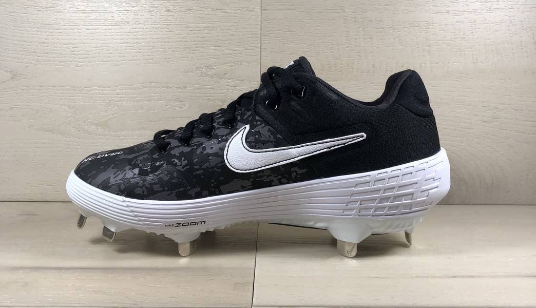 Nike Alpha Huarache Elite 2 Softball Cleats Metal Black Camo  display picture 1