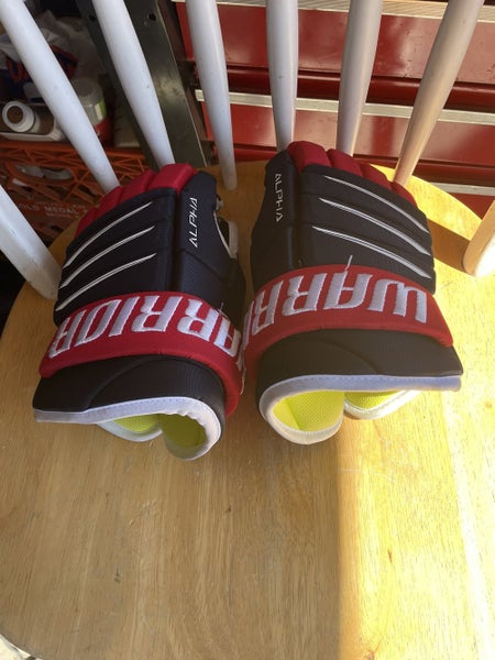 Blue Junior Warrior 12" Alpha Pro Gloves
