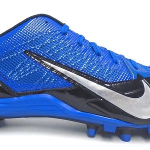 Nike Alpha Pro TD Blue and Black Football Cleats - Size 15