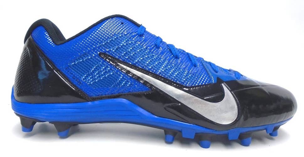 Nike Alpha Pro TD Blue and Black Football Cleats - Size 15