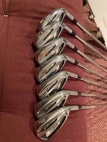 Titleist 714 AP2 4-P Forged Iron Set Stiff Shafts